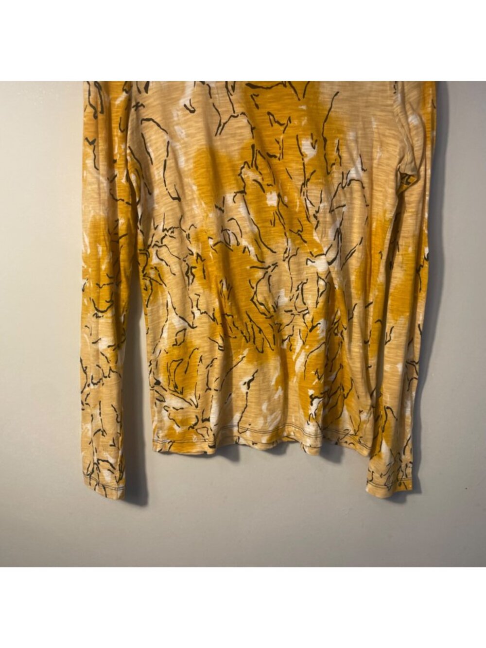 Proenza schhouler spotted-print Long-sleeve Tissue Jersey T-shirt - Picture 5 of 11